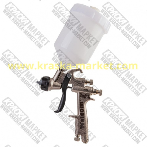 Профессиональный краскопульт Slim XLIGHT S HTE SR без манометра. Сопло: 1,4 мм. Артикул: 822014. Производитель: Walcom.