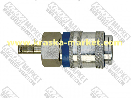 10222U Ун. б/разъемн.X 300 U (муфта)"елочка "8мм