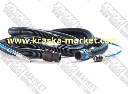 Шланг, комбинированный для пылеотвода и подачи сжатого воздуха 9GAT 02004. Длина: 5 м. Производитель: Rupes.