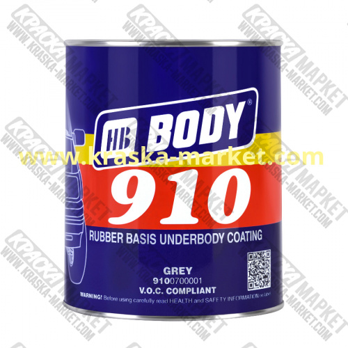 Антикоррозийный состав 910. Цвет: серый. Упаковка: 1 кг. Торговая марка: BODY