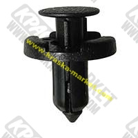 10888 Nissan 11296AG000 клипса бампера 7.8x16.4x19.8mm