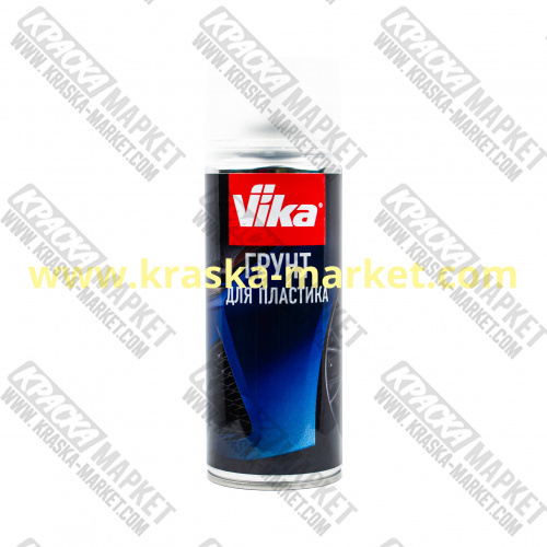 Грунт для пластика в аэрозольном баллоне, цвет: прозрачный. Фасовка: 520мл. Торговая марка: Вика.