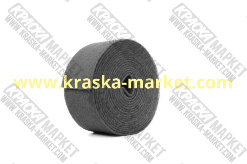SandWox PREMIUM SCUFF лист на нетканной основе, карбид кремния, 115*10м Ultra fine Р1500 (серый).  Артикул: 298.115.10.1500. Торговая марка: Sandwоx.