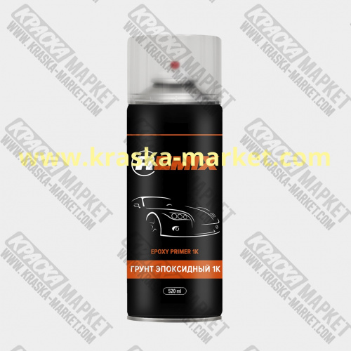 Грунт эпоксидный в аэрозольном баллоне. Цвет: светло-серый. Артикул: RM-SPR15. Объем(м3): 520 мл. Бренд: REMIX.