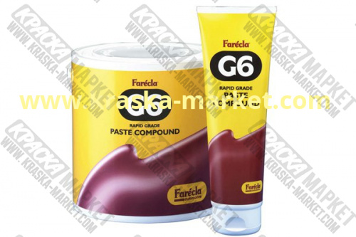 Полировальная паста для твердых поверхностей G6. Объем(м3): 400 гр. Производитель: Farecla.