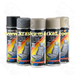 Эмаль для кожи в аэрозольном баллоне. Цвет: бежево-коричневая. Объем(м3): 200 мл. Артикул: 04233BS. Производитель: Мотип.