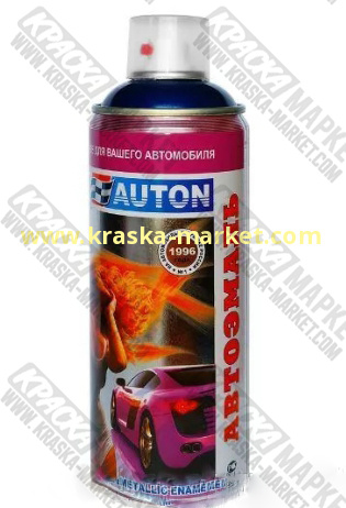 Краска металлик в аэрозольном баллоне. Цвет: № 665 Космос. Фасовка: 520мл. Производитель: Auton.
