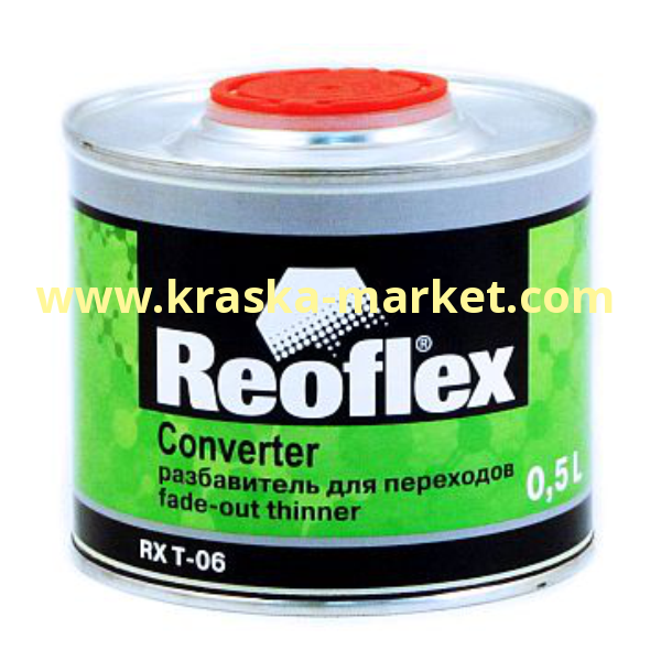 Разбавитель для переходов. Цвет: прозрачный. Объем(м3): 0,5 л. Производитель: Reoflex.