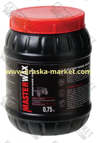 Мастика сало пушечное П/Э. Объем(м3): 0,75 кг. Производитель: Masterwax