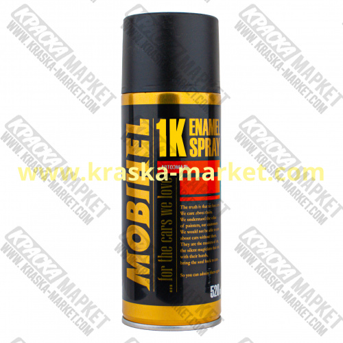 Краска металлик в аэрозольном баллоне. Цвет: № 80201 серебряная. Фасовка: 520мл. Производитель: Mobihel.