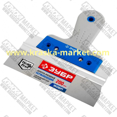 Шпатель профи  из нержавеющий стали, с двухкомпонентной ручкой. Размер: 200 мм. Артикул: 10049-20. Торговая марка: Stayer.