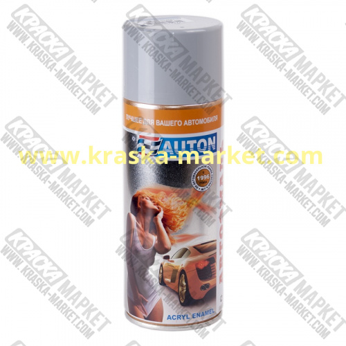Краска для дисков в аэрозольном баллоне. Цвет: серебристый. Объём: 520 мл. Производитель: Auton.