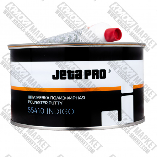 Шпатлёвка микростекловолокно(INDIGO FIBER) 55410. Вес(кг): 1,8кг. Торговая марка: JetaPro.