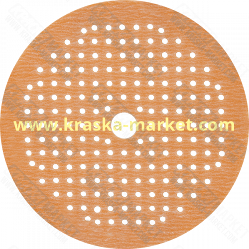 Круг абразивный, ORANGE FILM SPONGE MULTIAIR FS215, 181 отверстий, Р1500, 150 мм. Торговая марка: HANKO.