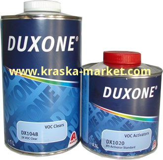 Лак акриловый быстросохнущий  DX1048. Объем(м3): 1,0л+0,5л. Бренд: Duxone.