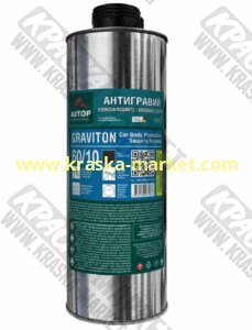 Антигравийное покрытие GRAVITON. Цвет: черный. Объем(м3): 1,0 л. Бренд: AUTOP PROFESSIONAL.