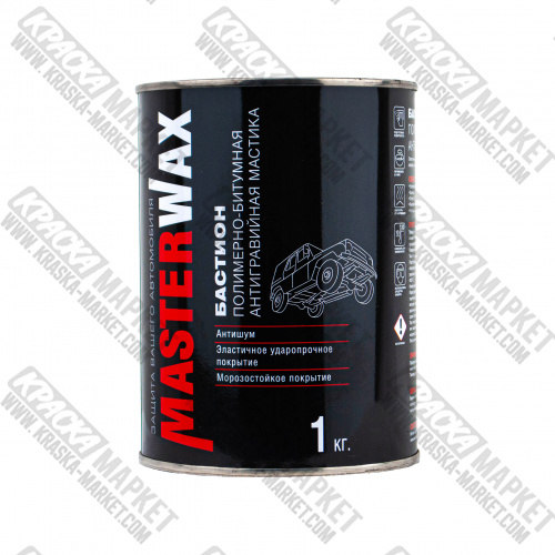 Мастика бастион полимерное битумная. Объем(м3): 1,0 кг. Производитель: Masterwax.