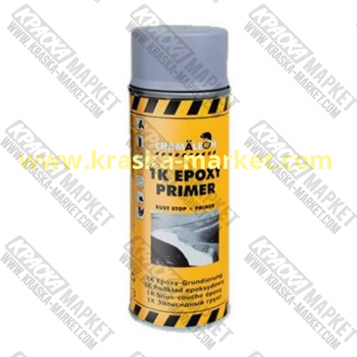 Эпоксидный грунт в аэрозольном баллоне. Цвет: серый. Объем(м3): 400 мл. Артикул: 26032. Производитель: CHAMAELEON.