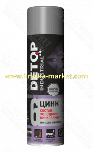 Состав холодного цинкования в аэрозольном баллоне. Объем(м3): 650 мл. Торговая марка: DETON.