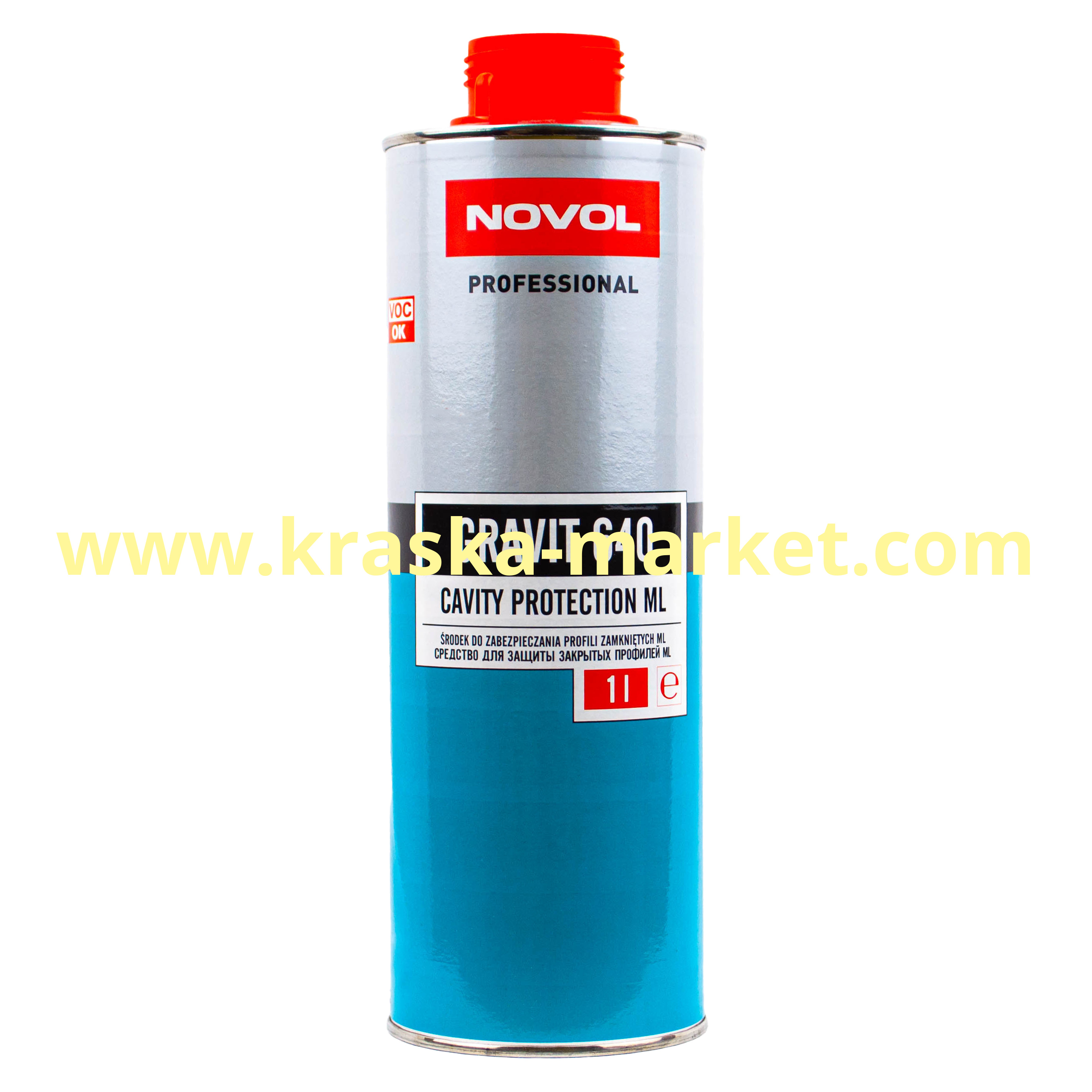 Защитное покрытие антикор GRAVIT 640 ML. Вес(кг): 1,0л. Торговая марка: Новол.