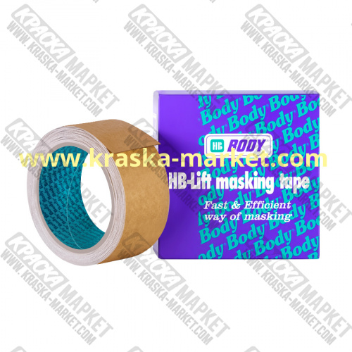 Маскировочное придерживающая лента. Размер: 14ммх10м. Торговая марка: BODY.
