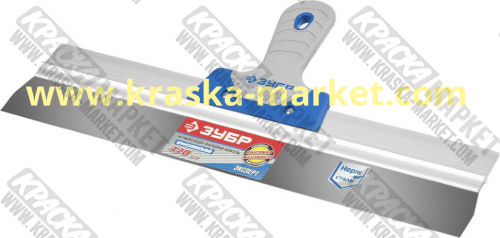 Шпатель профи  из нержавеющий стали, с двухкомпонентной ручкой. Размер: 470 мм. Артикул: 10049-47. Торговая марка: Stayer.