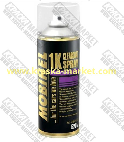 Лак в аэрозольном баллоне. Цвет: прозрачный: Объем(м3): 520мл. Производитель: Mobihel.