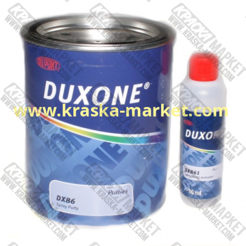 Шпатлевка жидкая DX86. Фасовка: 1,0л. Бренд: Duxone.