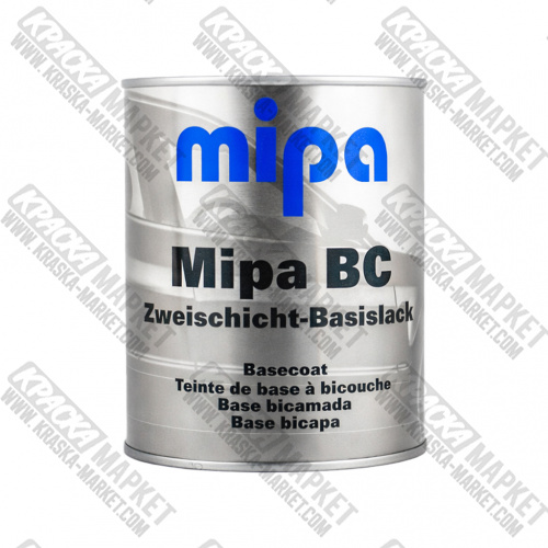 Базовая автоэмаль металлик BC 2-Schicht-Basislack. Цвет: № 276 приз. Объем(м3): 1,0л. Артикул: 242010276. Производитель: Mipa.