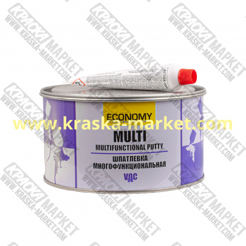 Шпатлёвка многофункциональная мягкая, цвет желтый, 1,8 кг. Брэнд: NovolAsia.