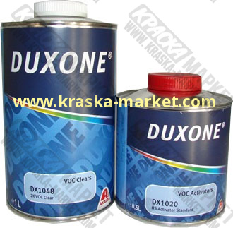 Лак акриловый быстросохнущий  DX1048. Объем(м3): 1,0л+0,5л. Бренд: Duxone.