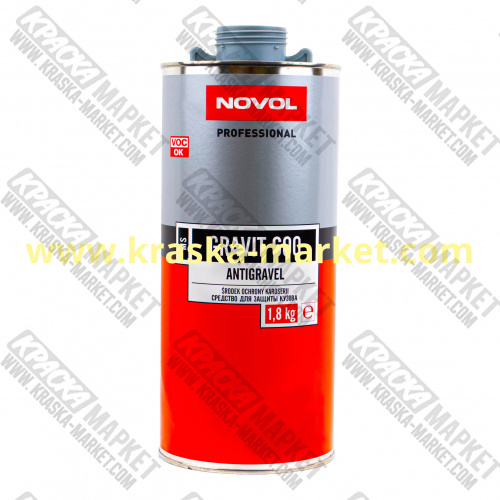 Защитное покрытие антигравий GRAVIT 600 MS. Цвет: белый. Вес(кг): 1,8 л. Торговая марка: Novol.