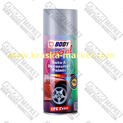 Краска для дисков в аэрозольном баллоне. Цвет: № 310 alu. Упаковка: 0,4 л. торговая марка: BODY