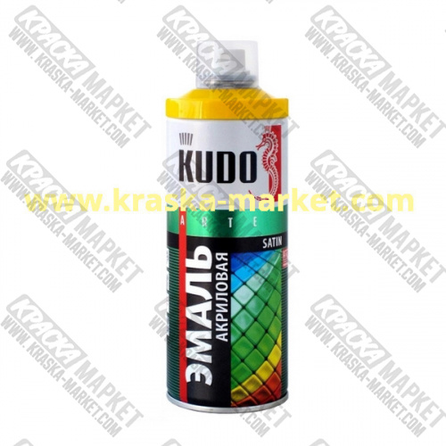 Краска универсальная акриловая в аэрозольном баллоне. Объем(м3):520мл. Цвет: RAL 4010 фуксия. Торговая марка: KUDO.