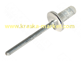 KJ-2370 Заклепка лючка топливного бака стальная б/резьбы Masuma