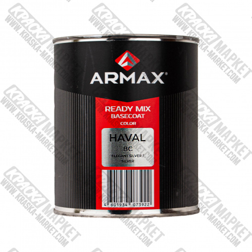 Базовая автоэмаль металлик, цвет: HAVAL BC ELEGANT SILVER/ SILVER. Объем(м3): 1,0 кг. Бренд: Armax.