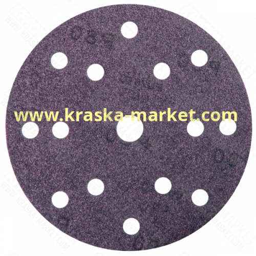 Круг абразивный, C 531 Film Ceramic, 15 отверстий, Р180, 150 мм. Торговая марка: HANKO.