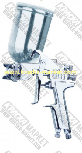 Краскопульт 9801-G верхний бачок. Диаметр сопла: 1,6мм. Производитель: VOYLET.