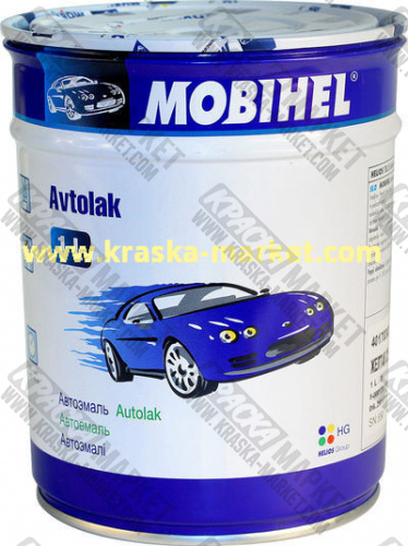 Алкидная автоэмаль. Цвет: № 201 белая. Объем(м3): 1,0кг. Производитель: Mobihel.