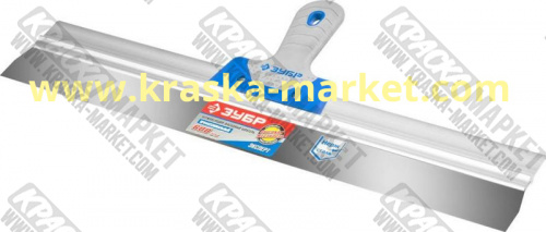 Шпатель профи  из нержавеющий стали, с двухкомпонентной ручкой. Размер: 600 мм. Артикул: 10049-60. Торговая марка: Stayer.