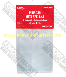 Стекломат PLUS 730. Размер: 450 г/см³ Х 0,5м². Торговая марка: Новол.