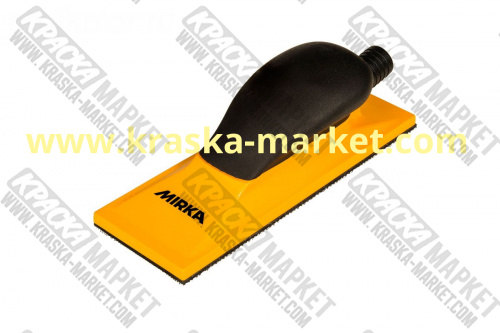 Блок шлифовальный с пылеотводом липучка. Размер: 70 x198 мм 22 отв. Артикул: 8391500111. Производитель: Mirka.