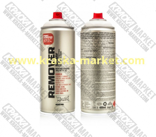 Смывка краски в аэрозольном баллоне. Объем(м3): 400 мл. Артикул: RM400. Производитель: Montana.