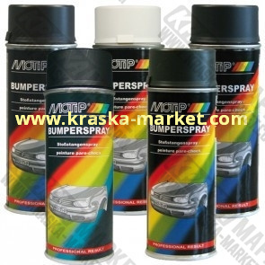 Краска для бамперов в аэрозольном баллоне. Цвет: серый. Объем(м3): 400 мл. Артикул: 04074. Производитель: Мотип.