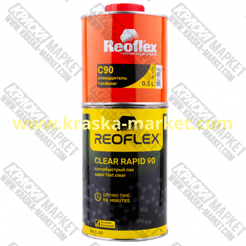 Супербыстрый лак UHS. Объем(м3): 1,0 л лак + 0,5 л отвердитель. Производитель: Reoflex.