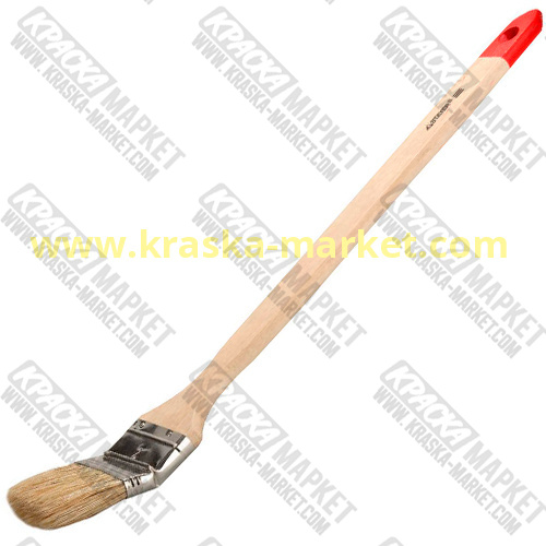 Кисть радиаторная Euro 50мм, светлая натуральная щетина, деревянная ручка. Артикул: 0111-50. Торговая марка: Stayer.