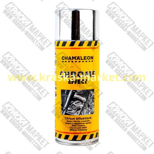 Краска с эффектом хрома. Объем(м3): 400 мл. Артикул: 26725. Производитель: CHAMAELEON.