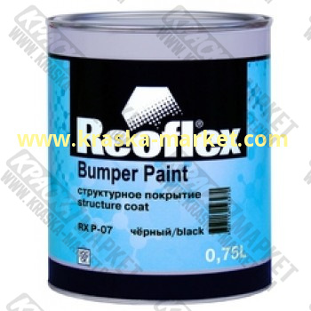 Структурная краска. Цвет: черный. Объем(м3): 0,75 кг. Производитель: Reoflex.