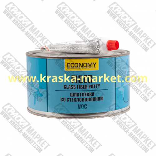 Шпатлёвка  стекловолокно Fiber, цвет зеленый, 0,9 кг. Брэнд: NovolAsia.
