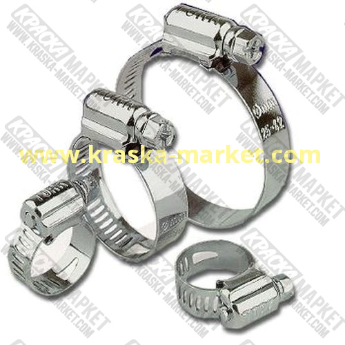 Хомуты зубр эксперт, оцинкованные, просечная лента 9 мм, 12-20 мм. Торговая марка: Зубр.